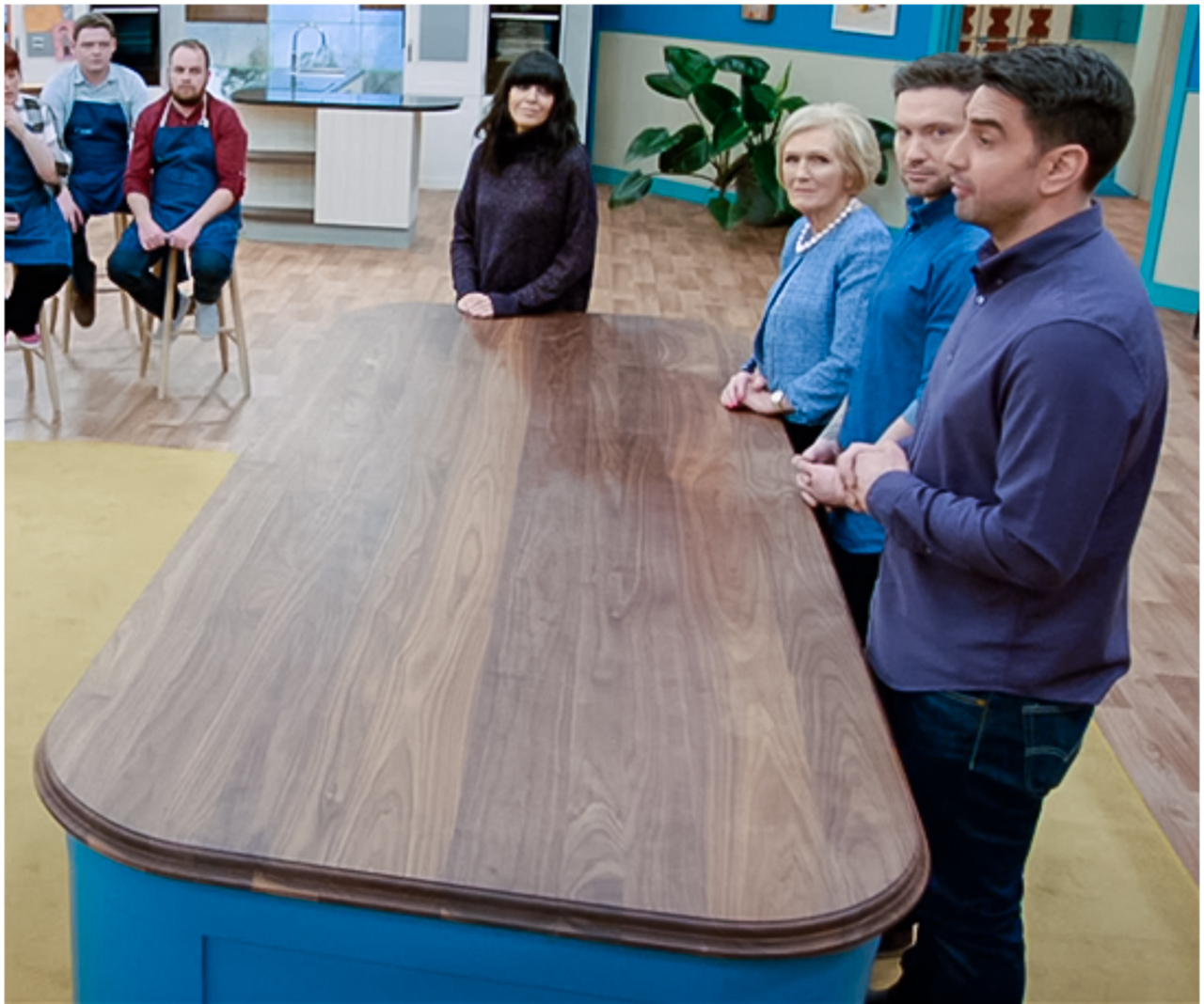 Walnut Island as featured on Britain’s Best Home Cook