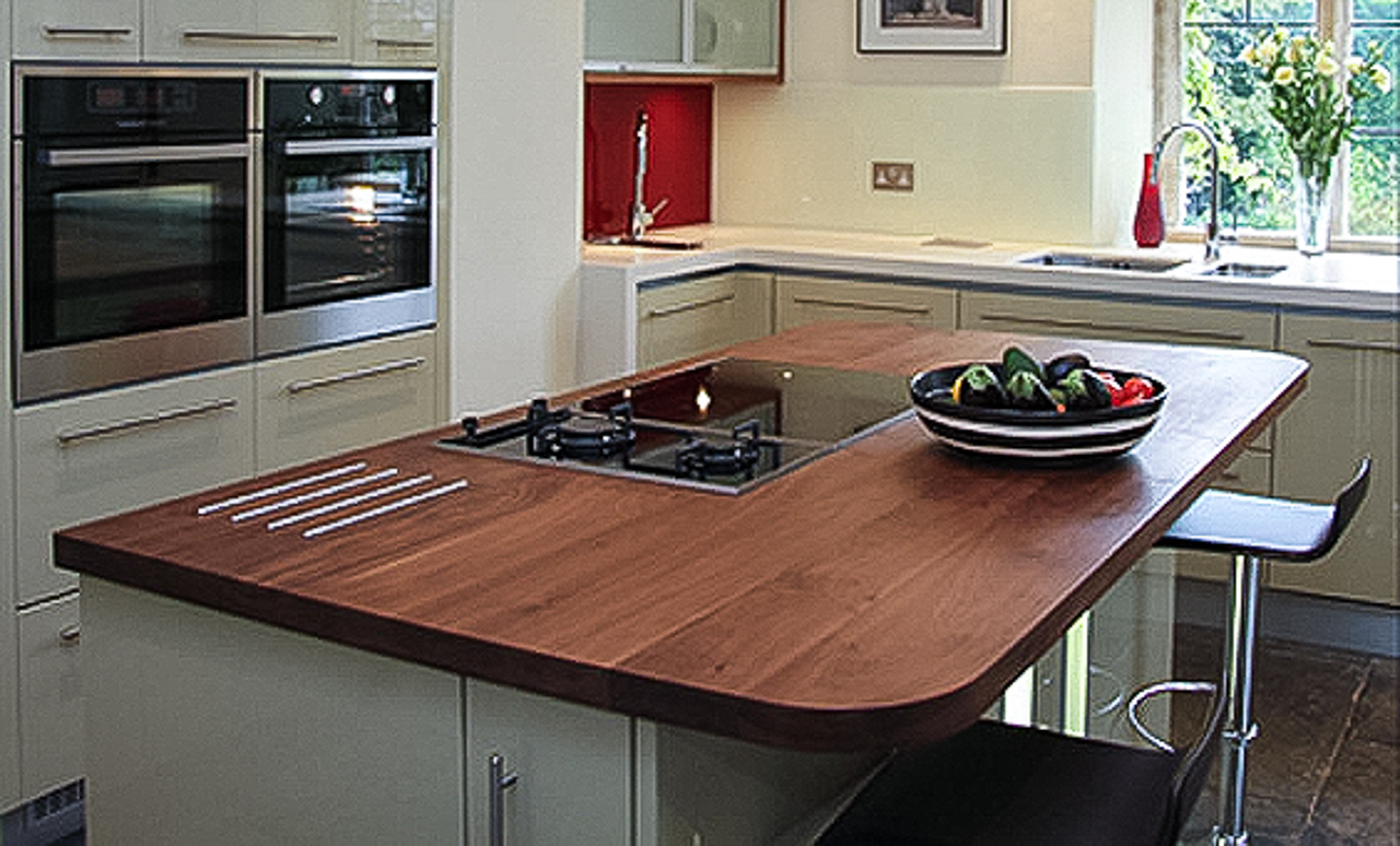 Walnut Island Worktop