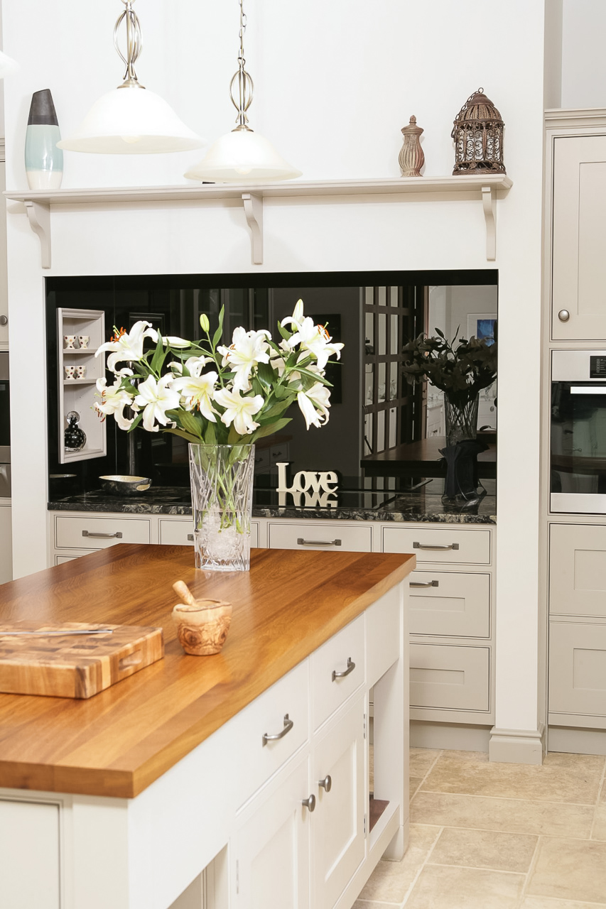 Wide Planked Iroko Worktop