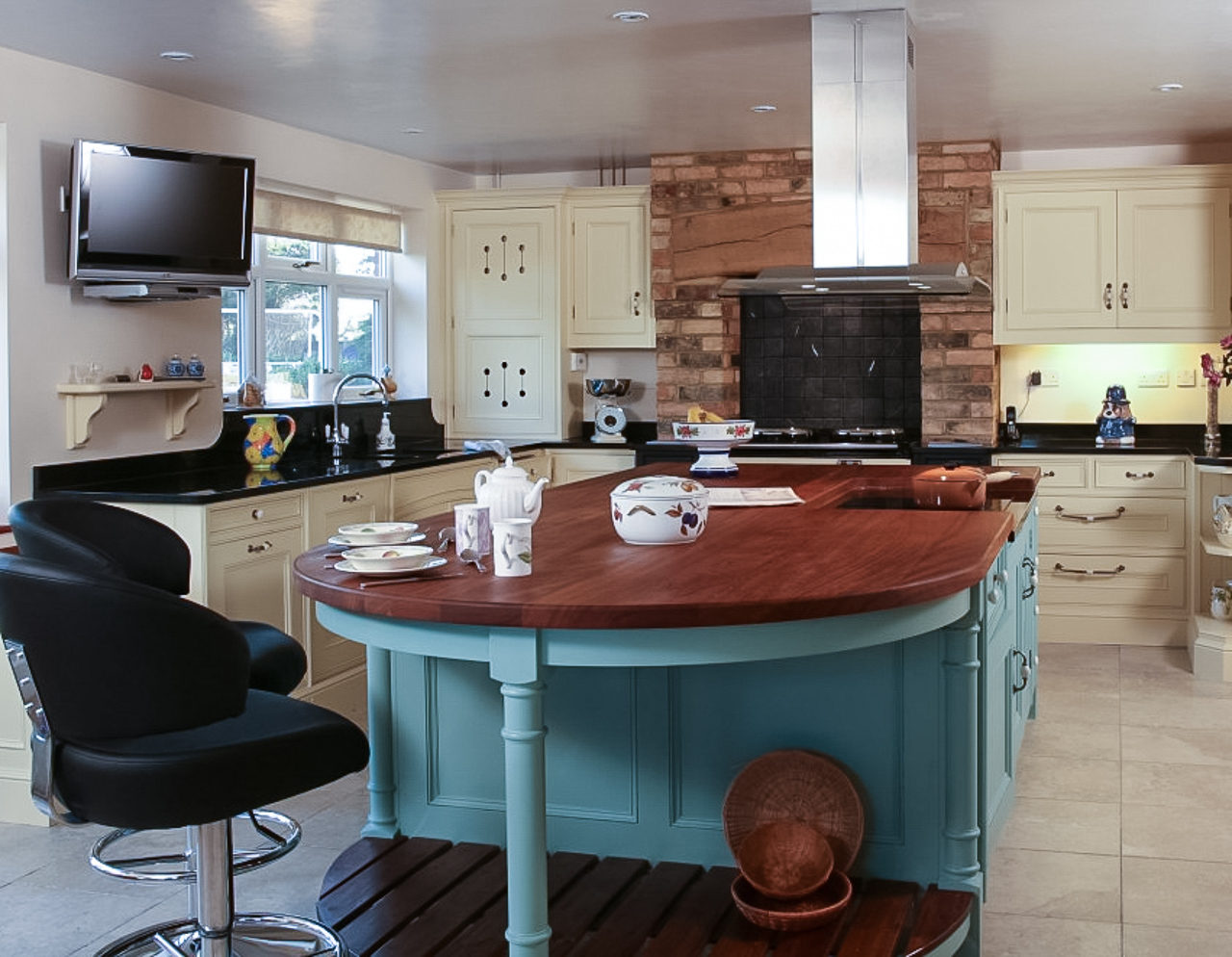 Iroko Island Worktop