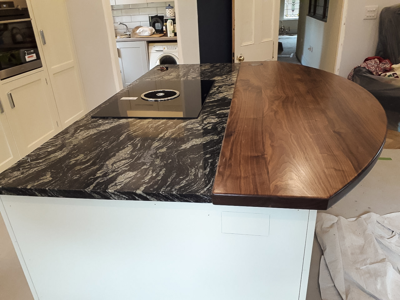 Walnut Breakfast Bar