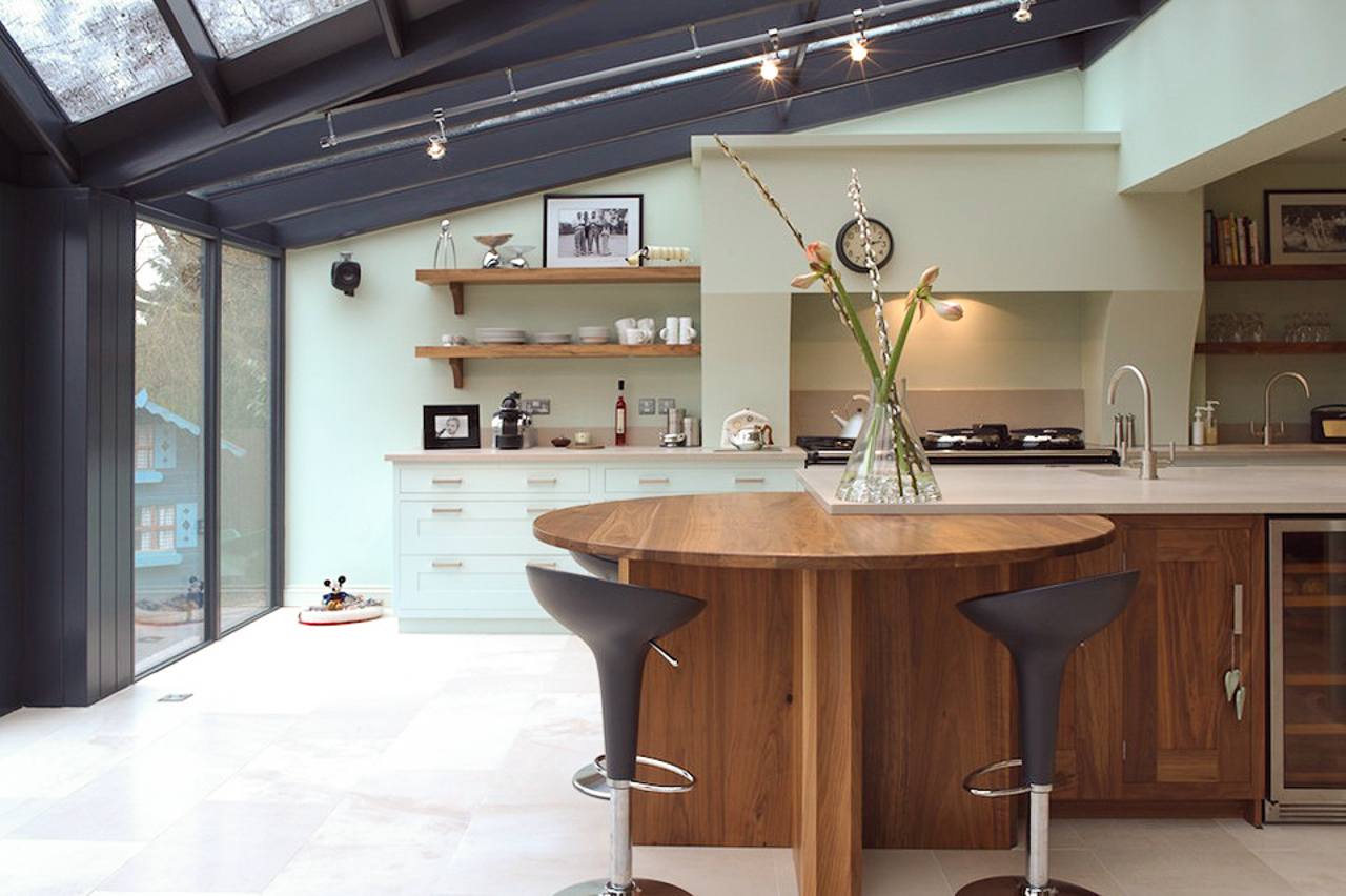 Walnut Breakfast Bar Table