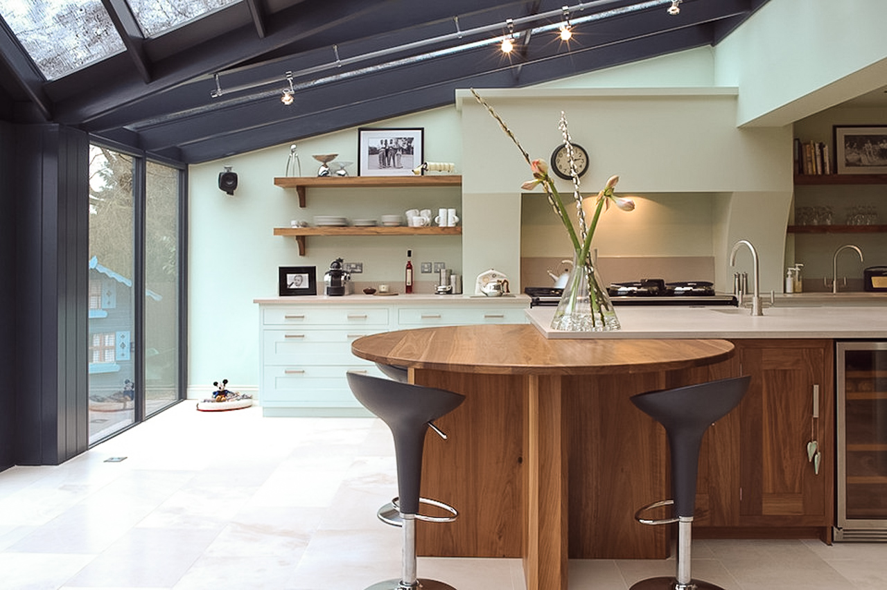 Walnut Breakfast Bar Table