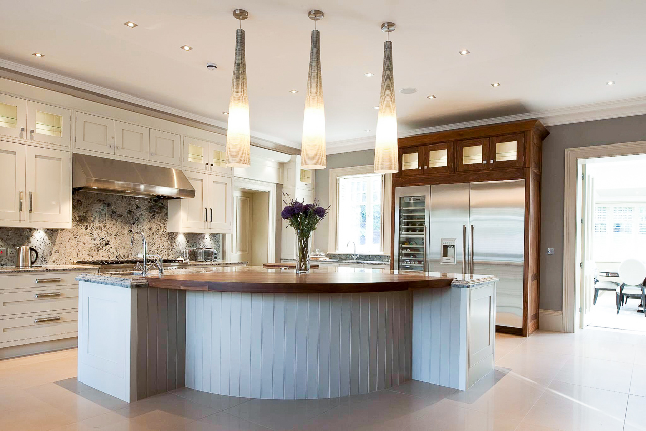 80mm Thick Black Walnut Worktop