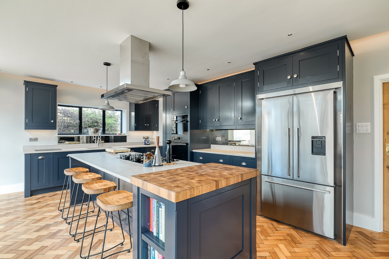 Oak End Grain Island Block