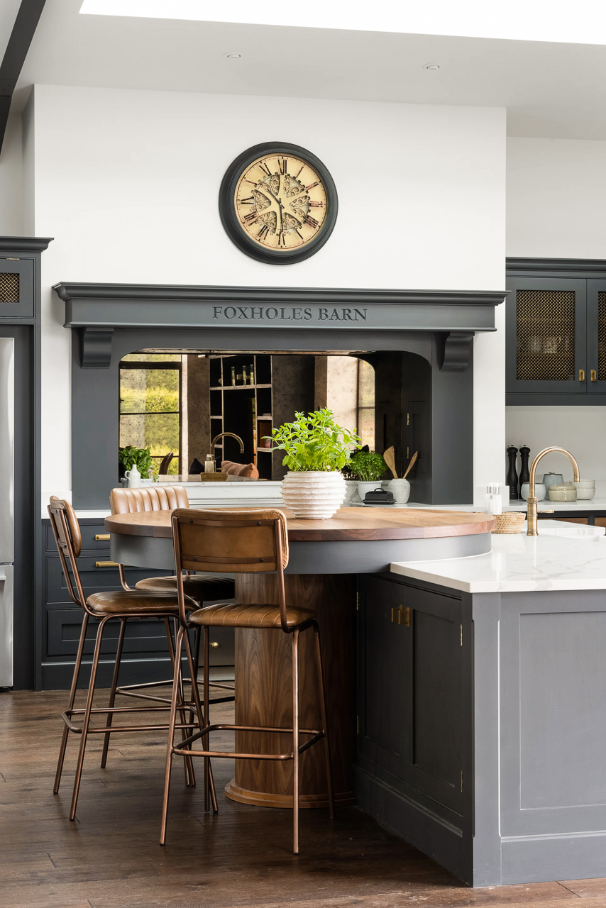 Walnut Breakfast Bar