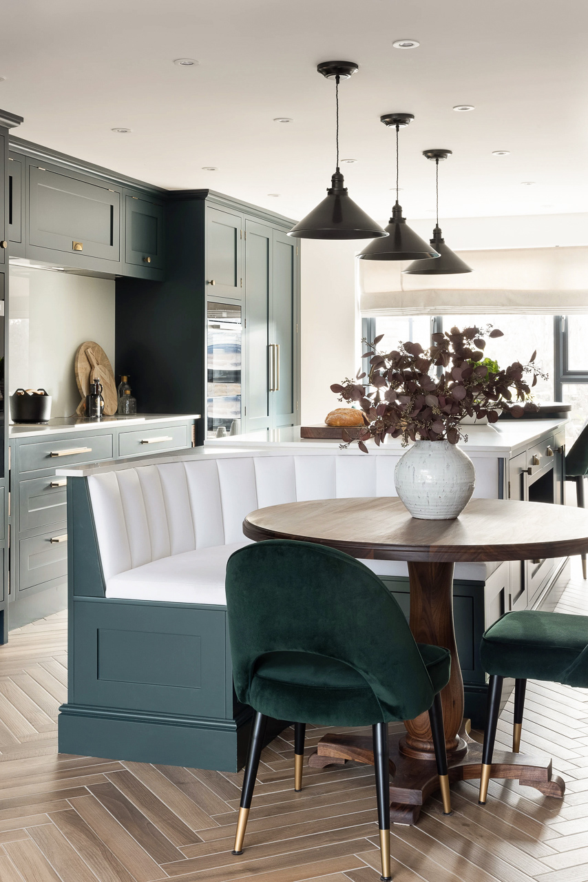 Walnut Pedestal Table